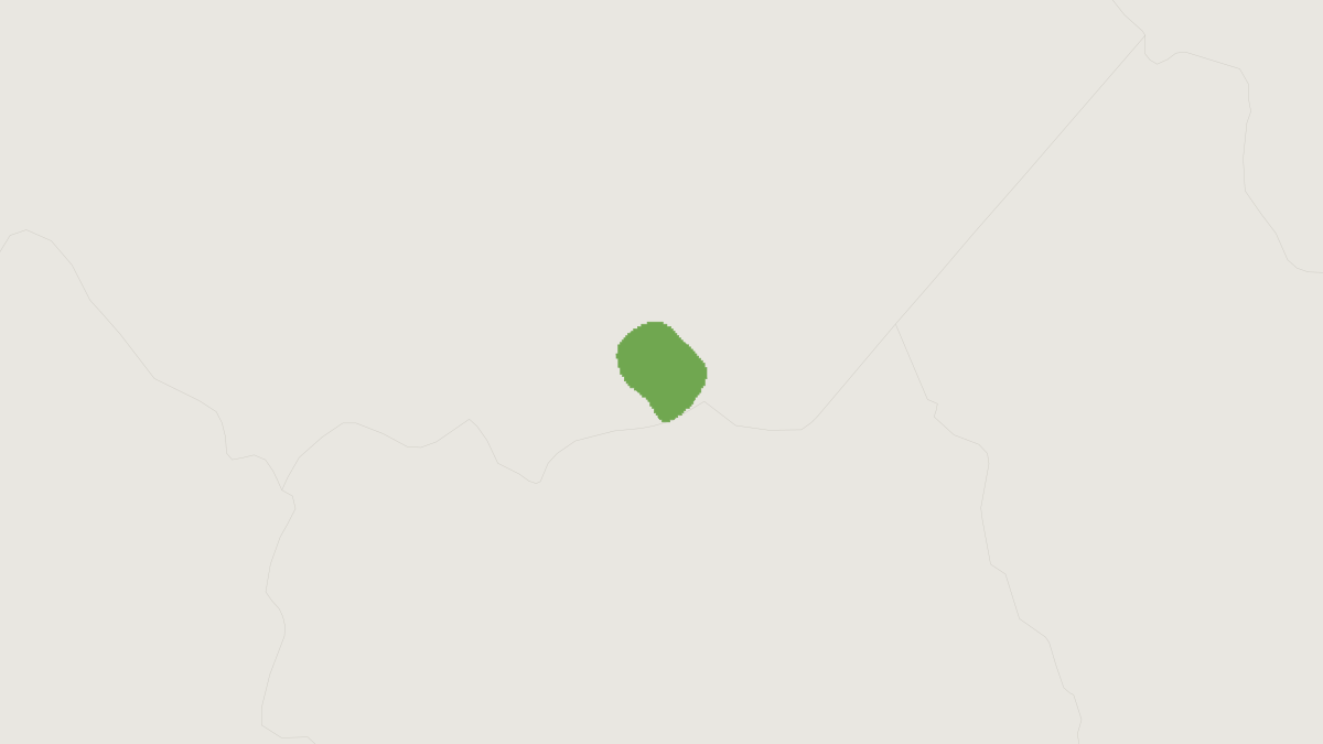 Range map of the Rupp's African Climbing Mouse (Dendromus ruppi)