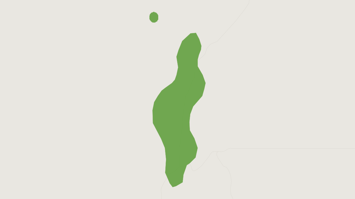 Range map of the Ruwenzori Horseshoe Bat (Rhinolophus ruwenzorii)