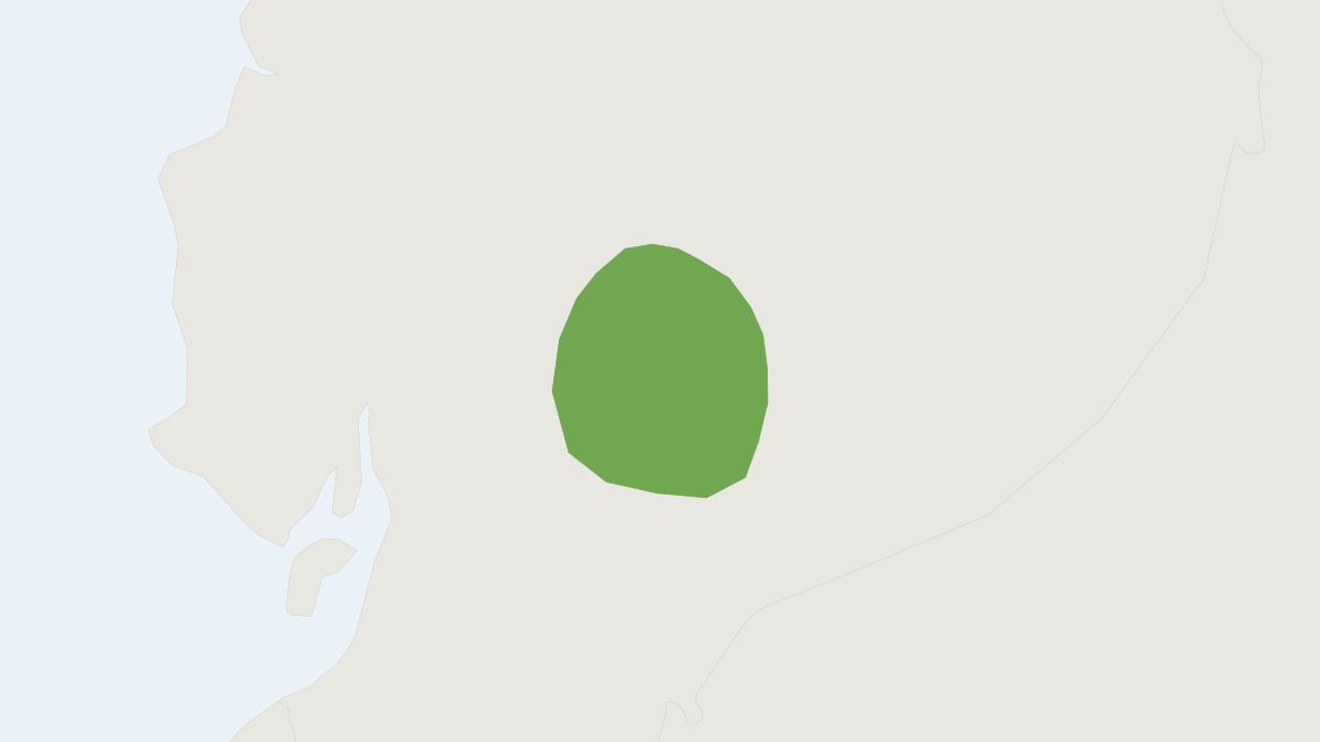 Range map of the Sacha Guinea Pig (Cavia patzelti)