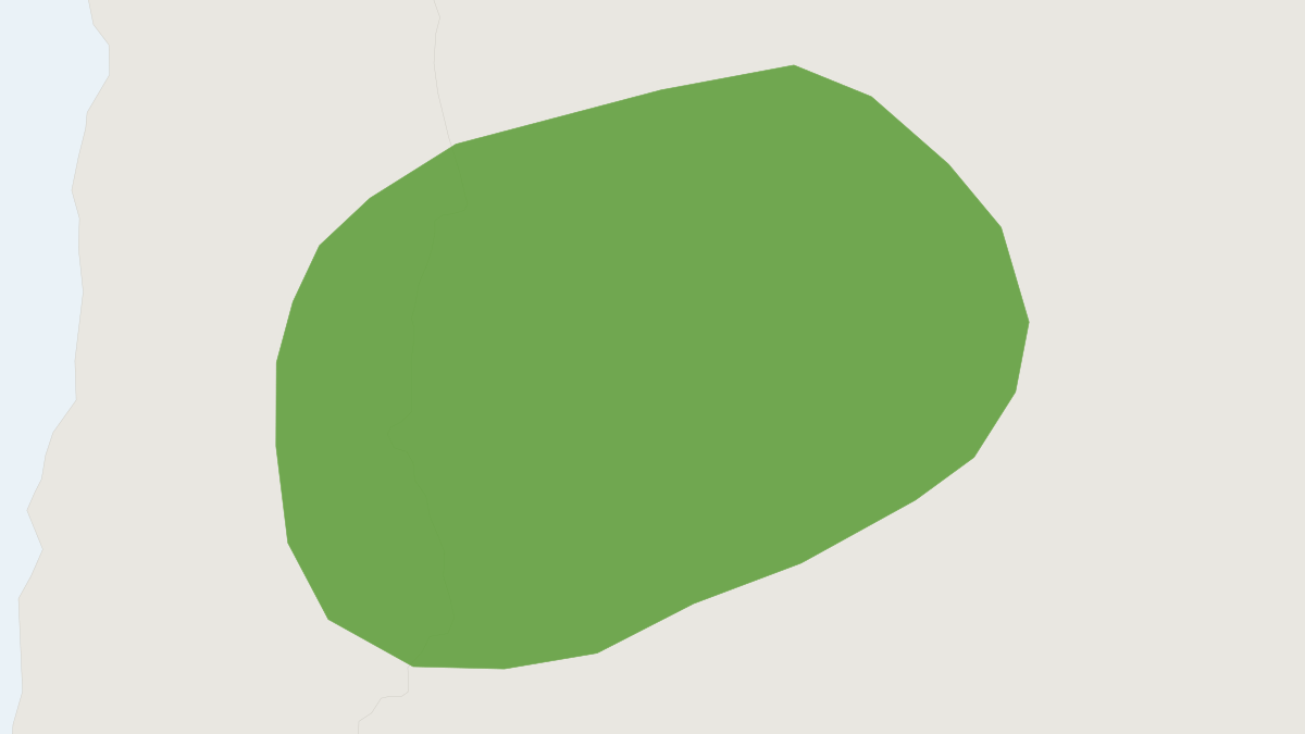 Range map of the San Luis Tuco-tuco (Ctenomys pontifex)