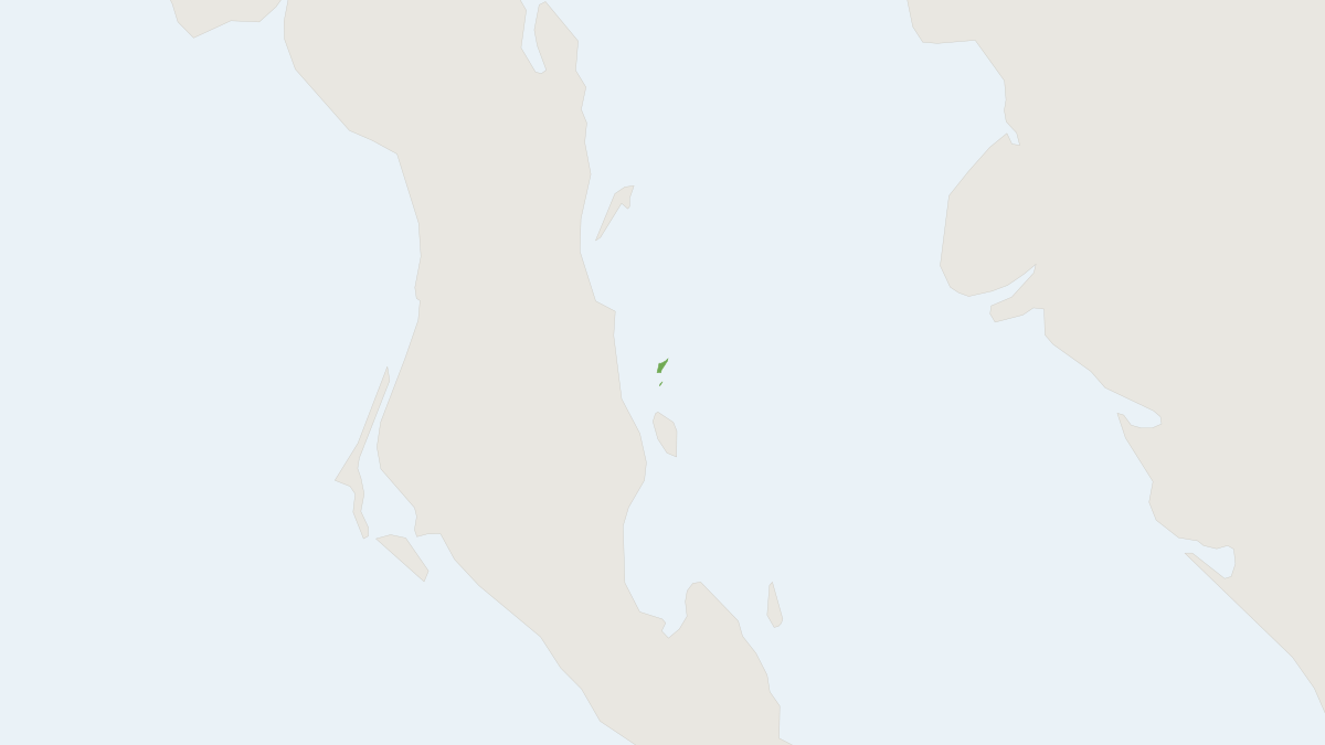Range map of the Santa Cruz Mouse (Peromyscus sejugis)