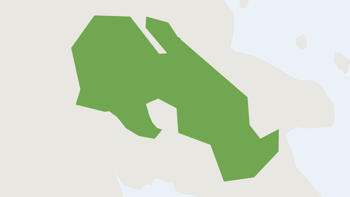 Range map of the Shaw Mayer's Water Rat (Baiyankamys shawmayeri)