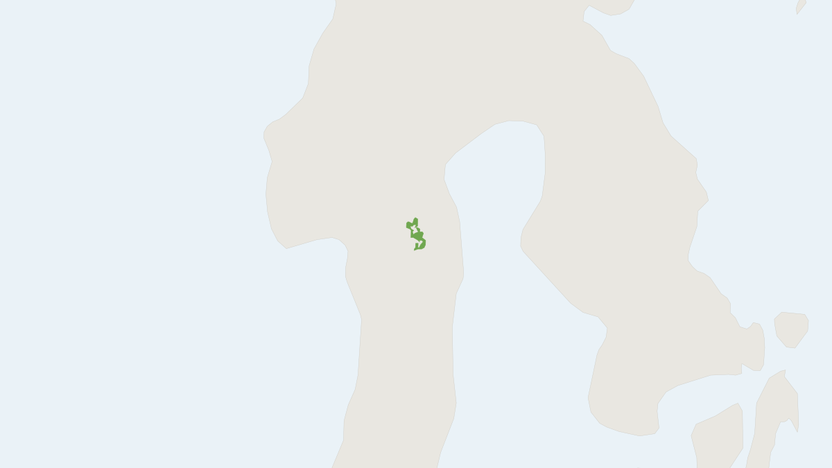 Range map of the Short-tailed White-toothed Shrew (Crocidura brevicauda)