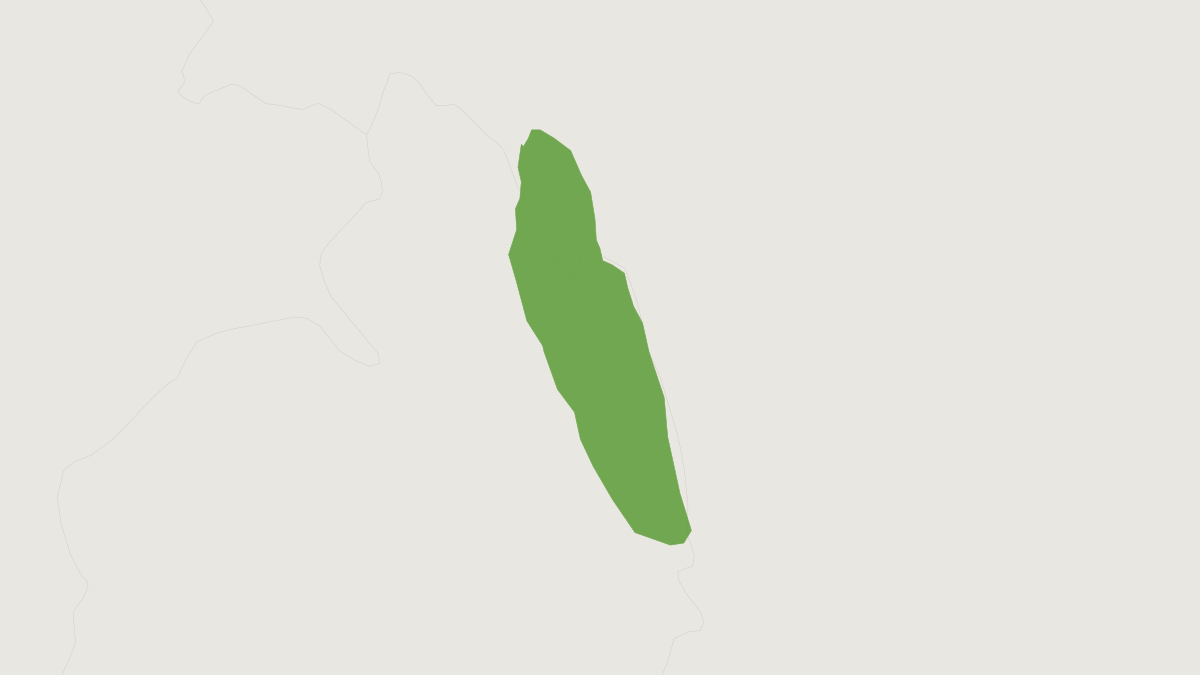 Range map of the Shortridge’s Langur (Trachypithecus shortridgei)