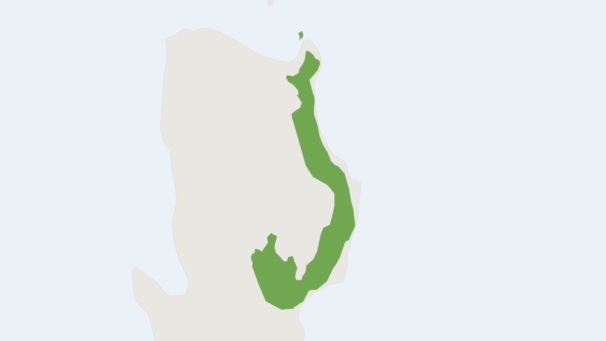 Range map of the Sierra Madre Forest Mouse (Apomys sierrae)