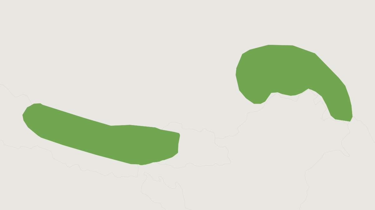 Range map of the Sikkim Vole (Neodon sikimensis)