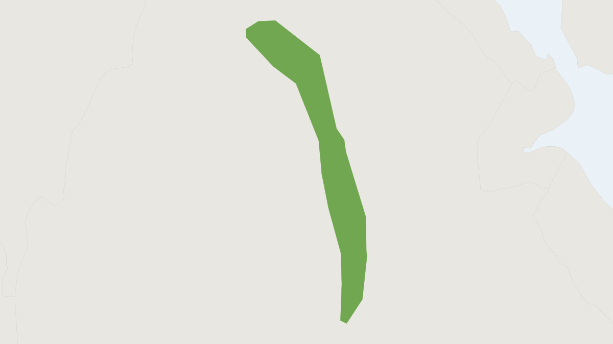 Range map of the Simien Vlei Rat (Otomys simiensis)