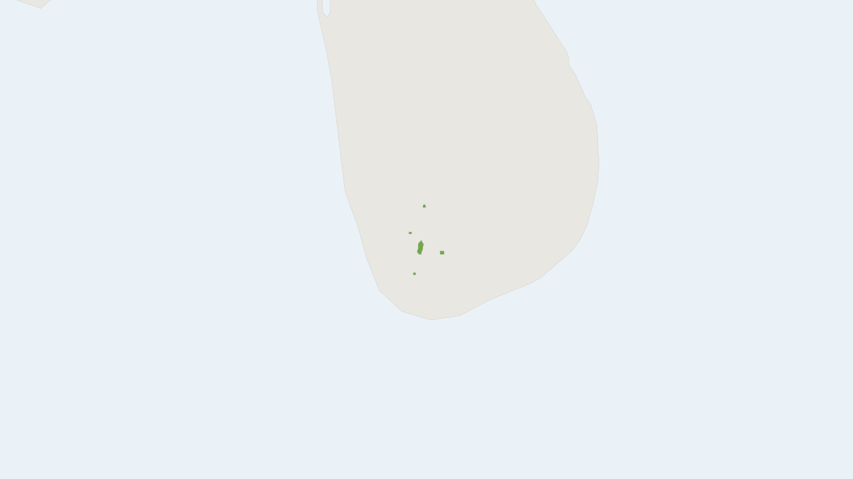 Range map of the Sinharaja White-toothed Shrew (Crocidura hikmiya)