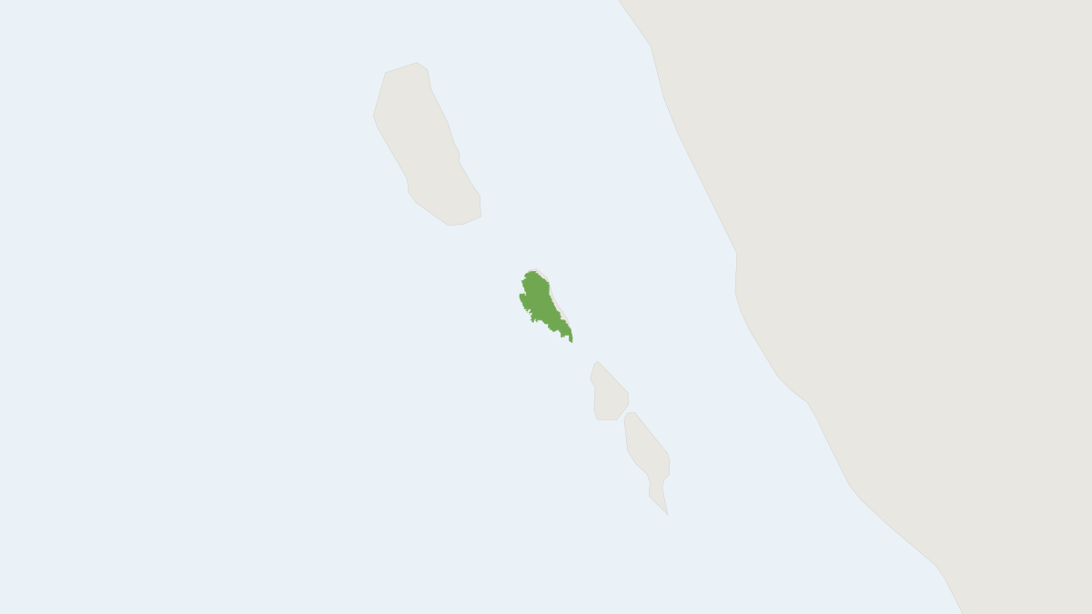 Range map of the Sipora Flying Squirrel (Hylopetes sipora)