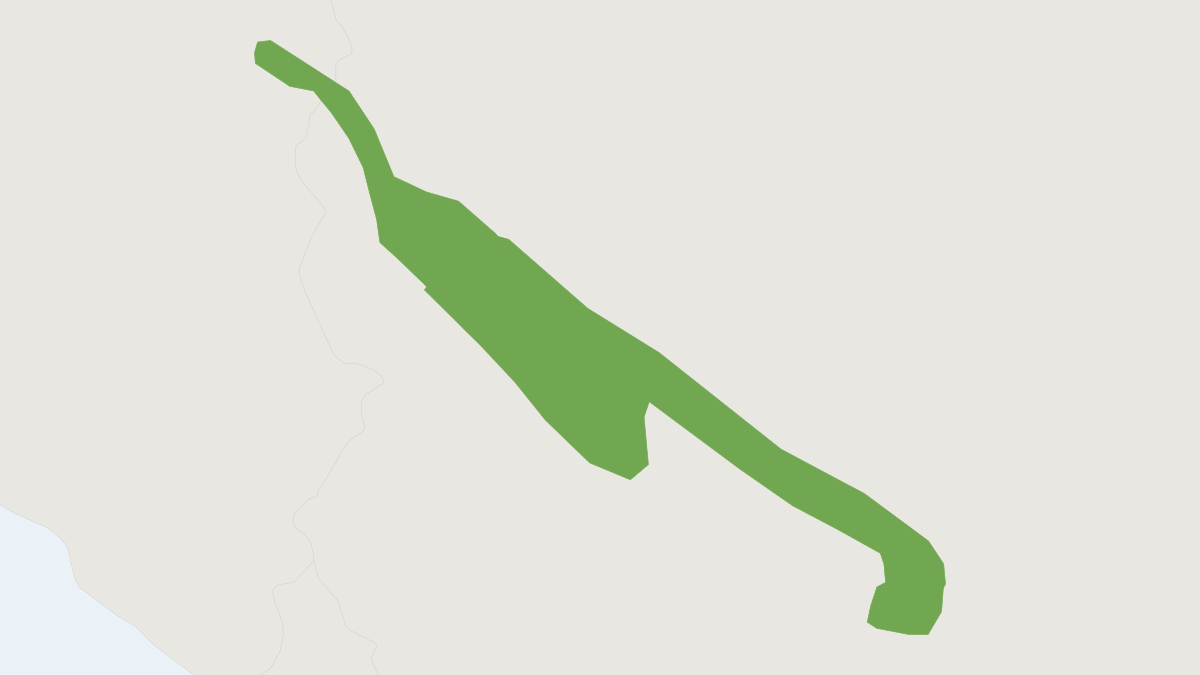 Range map of the Small Hocicudo (Oxymycterus hiska)