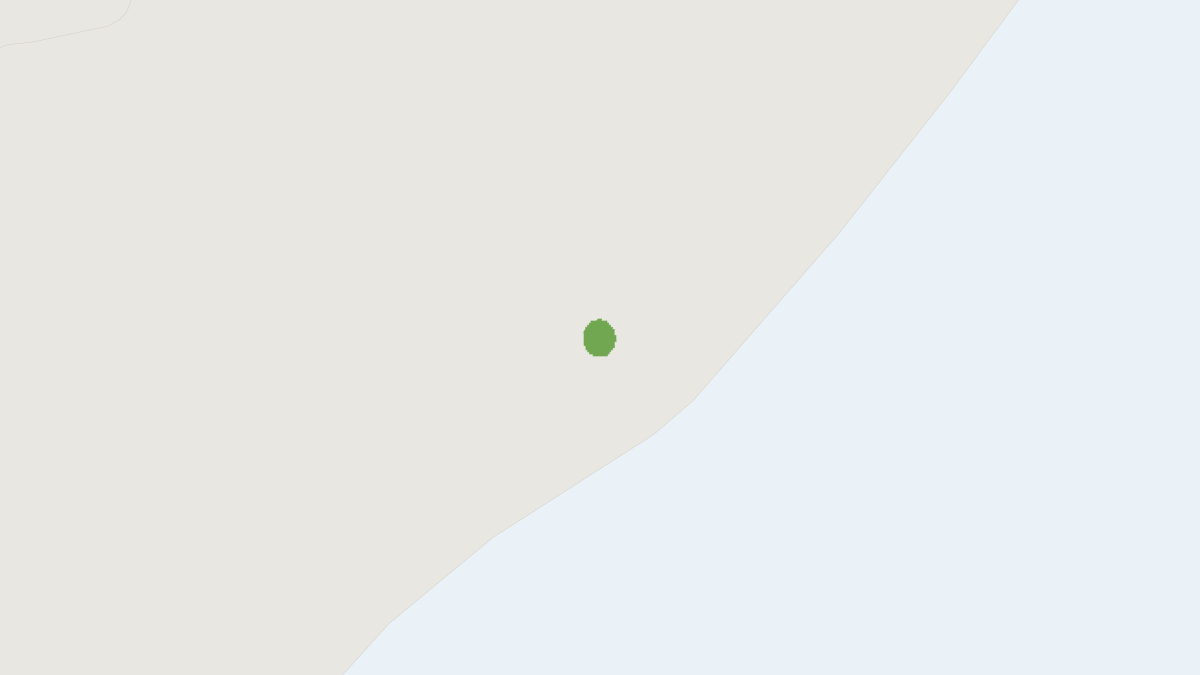 Range map of the Somali Golden Mole (Calcochloris tytonis) covering Somalia