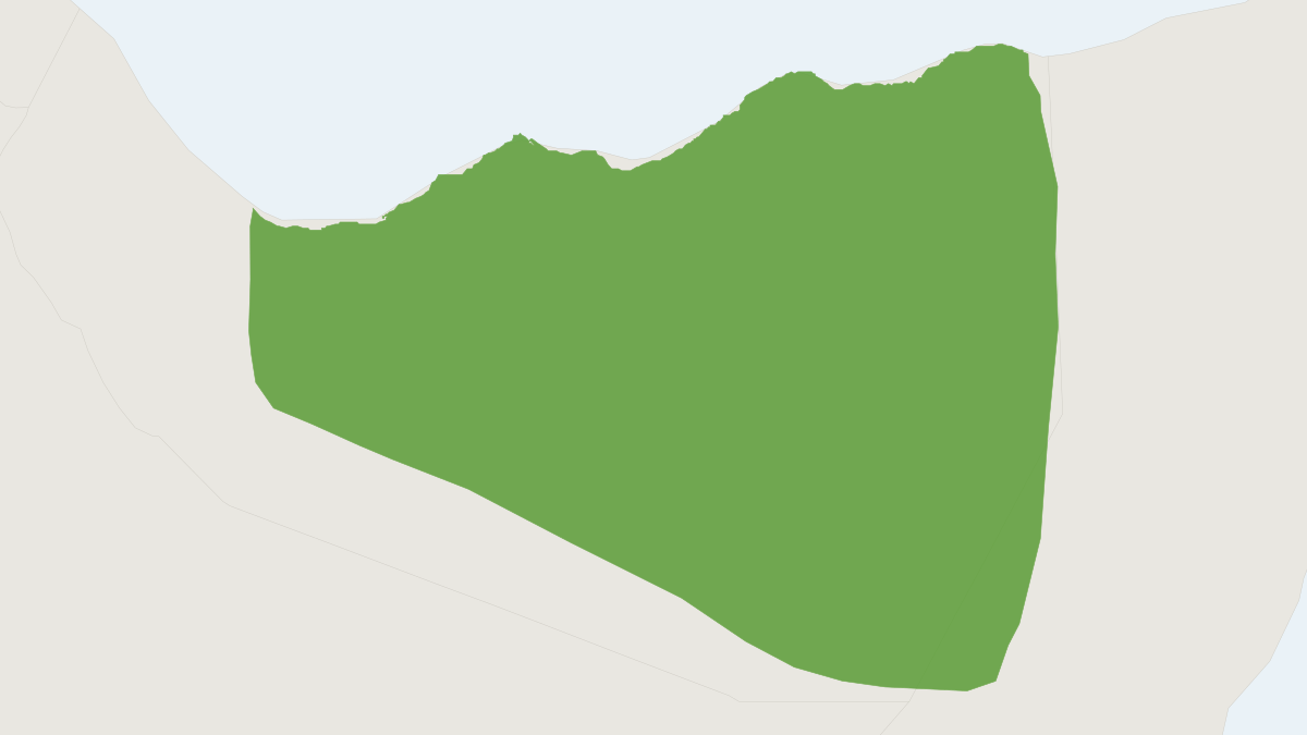 Range map of the Somali Sengi (Galegeeska revoilii)