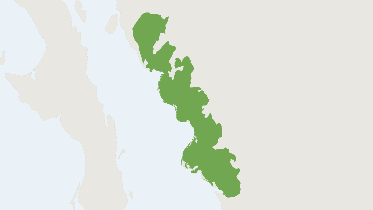 Range map of the Sonoran Harvest Mouse (Reithrodontomys burti)