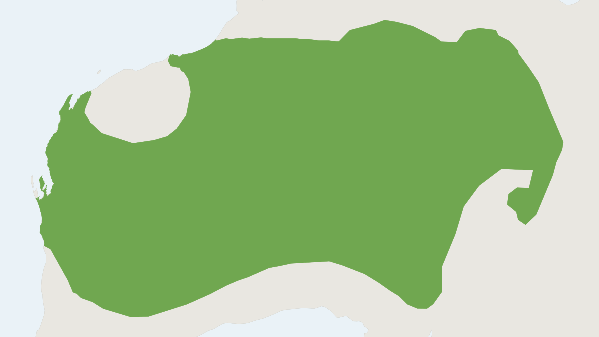 Range map of the Spinifex Hopping Mouse (Notomys alexis)