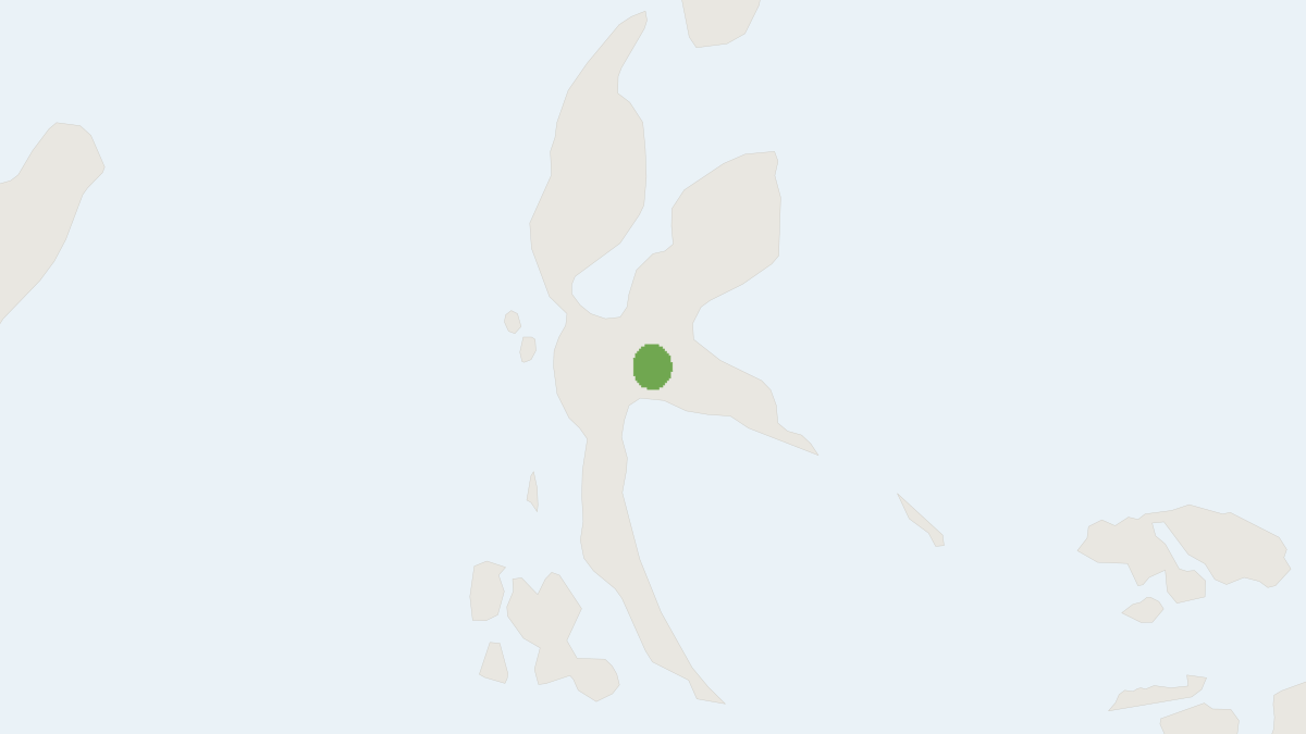 Range map of the Spiny Boki Mekot Rat (Halmaheramys bokimekot)