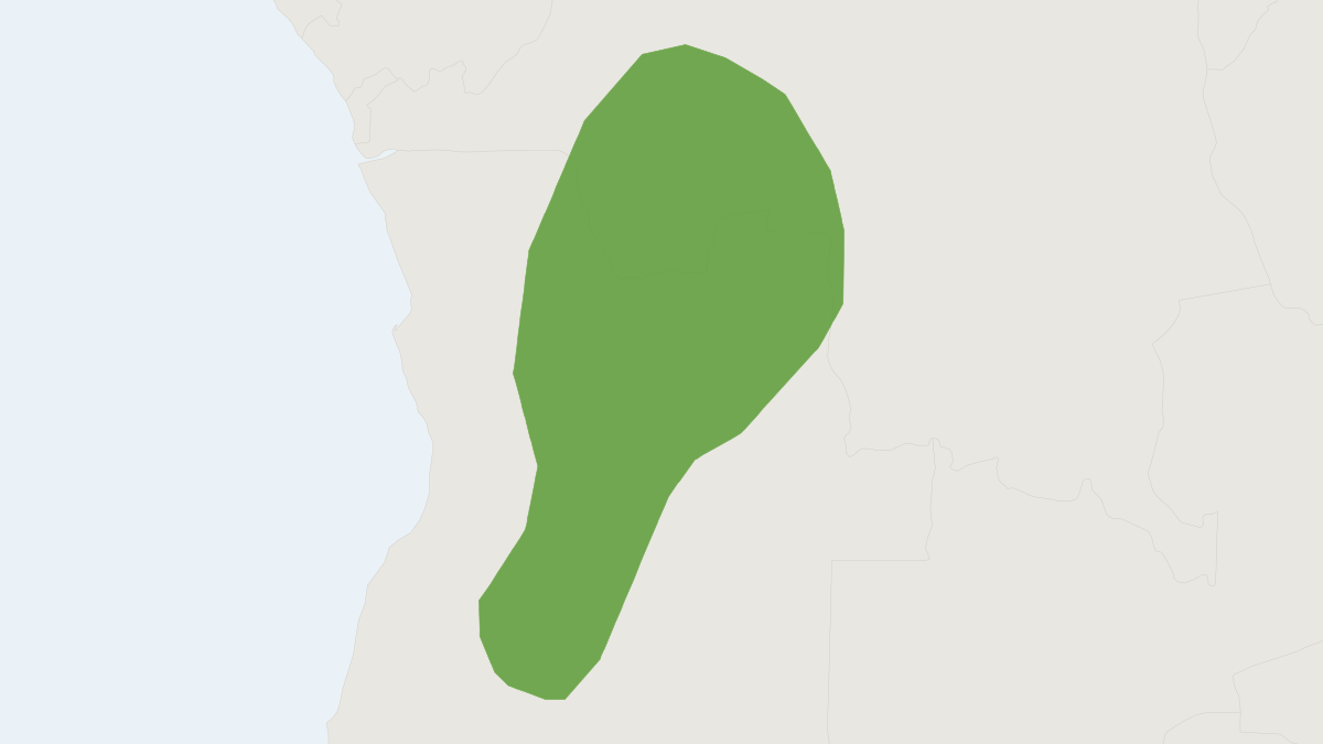 Range map of the Steatomys bocagei (Steatomys bocagei)
