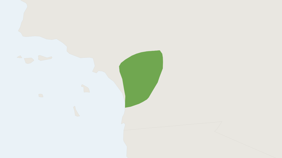 Range map of the Stephens' Kangaroo Rat (Dipodomys stephensi)
