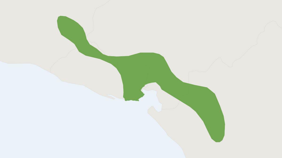 Range map of the Stirton's Deer Mouse (Peromyscus stirtoni)