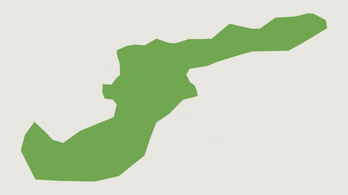 Range map of the Strelkov’s Long-eared Bat (Plecotus strelkovi)