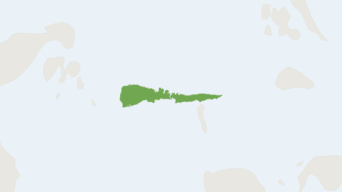 Range map of the Sula Archipelago Rat (Rattus elaphinus)