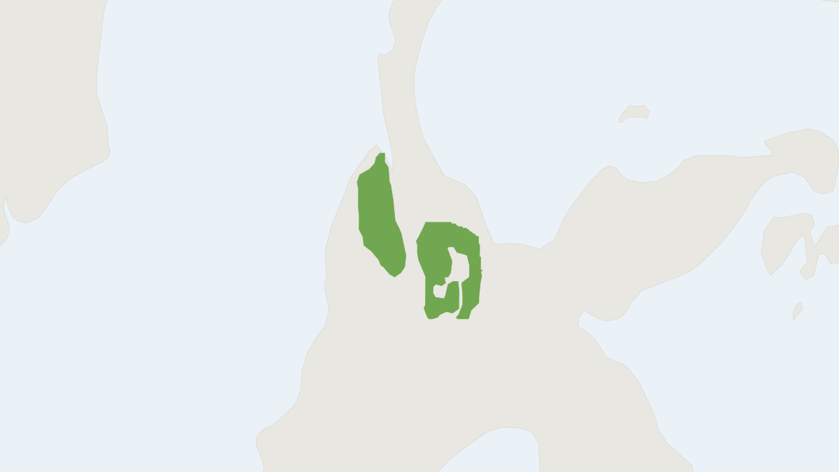 Range map of the Sulawesi Montane Rat (Taeromys hamatus)