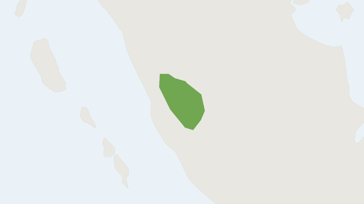 Range map of the Sumatran Shrewlike Mouse (Mus crociduroides)