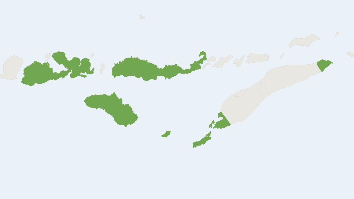 Range map of the Sumban Leaf-nosed Bat (Hipposideros sumbae)
