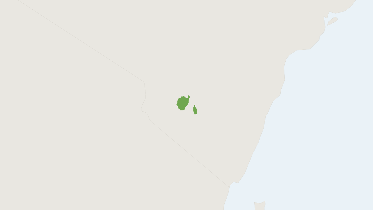 Range map of the Taita Dwarf Shrew (Suncus aequatorius)