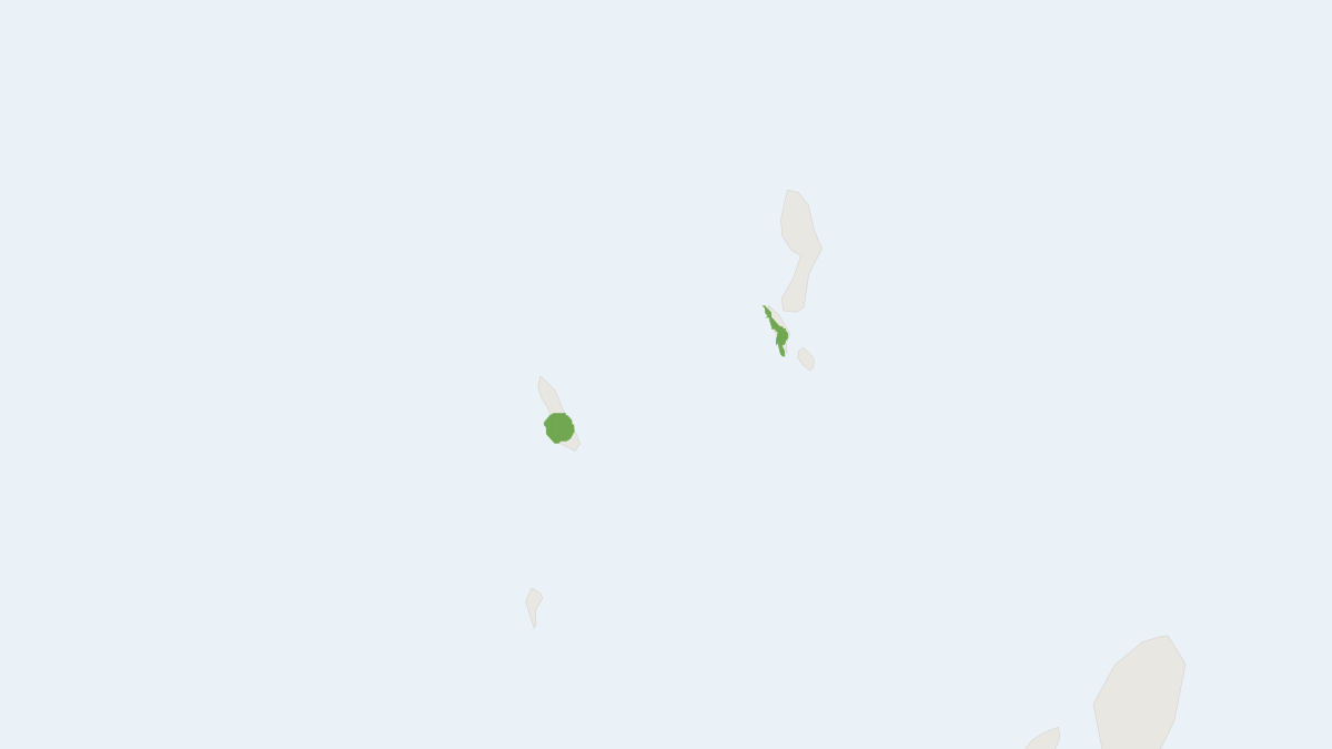 Range map of the Talaud Bear Cuscus (Ailurops melanotis)