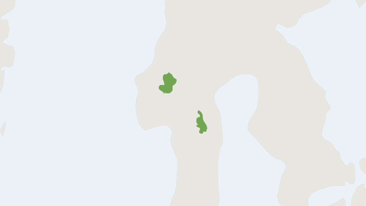 Range map of the Tana Toraja Hill Rat (Bunomys torajae)