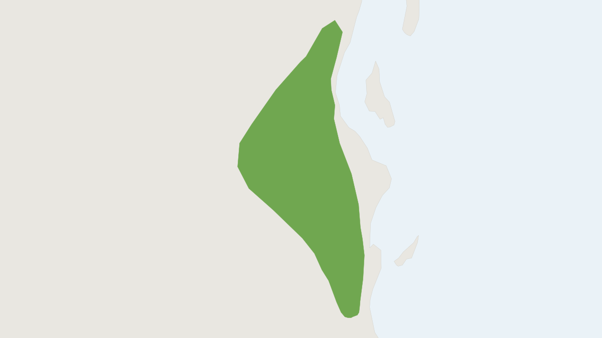 Range map of the Tanzanian Woolly Bat (Kerivoula africana)