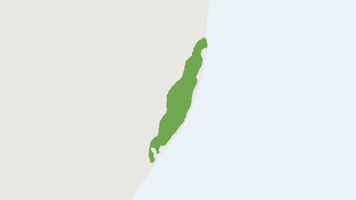 Range map of the Tapeti (Sylvilagus brasiliensis)