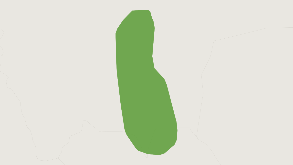 Range map of the Tarija Akodont (Akodon pervalens)