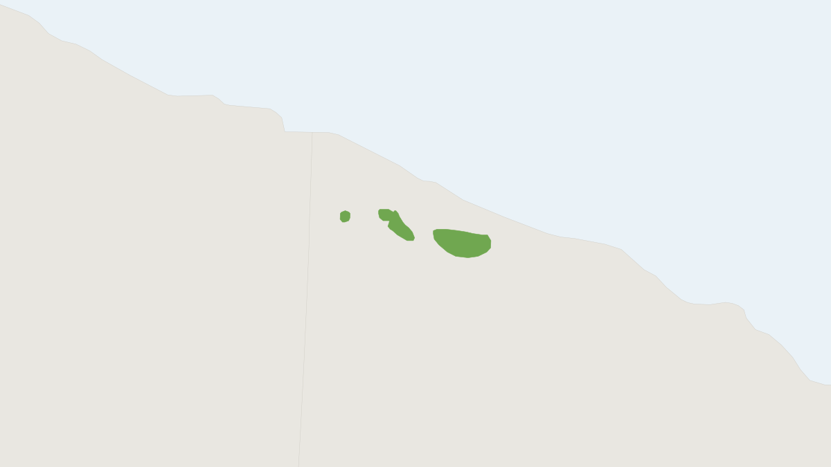 Range map of the Tenkile (Dendrolagus scottae)