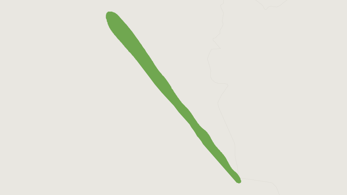 Range map of the Thaler's Jerboa (Jaculus thaleri)