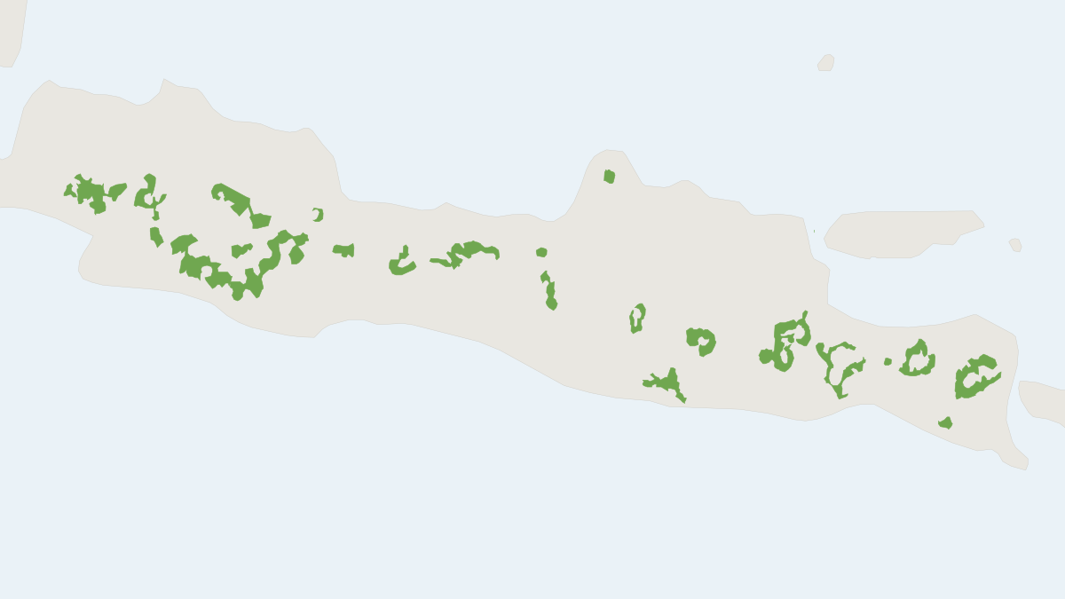 Range map of the Thick-tailed Shrew (Crocidura brunnea)