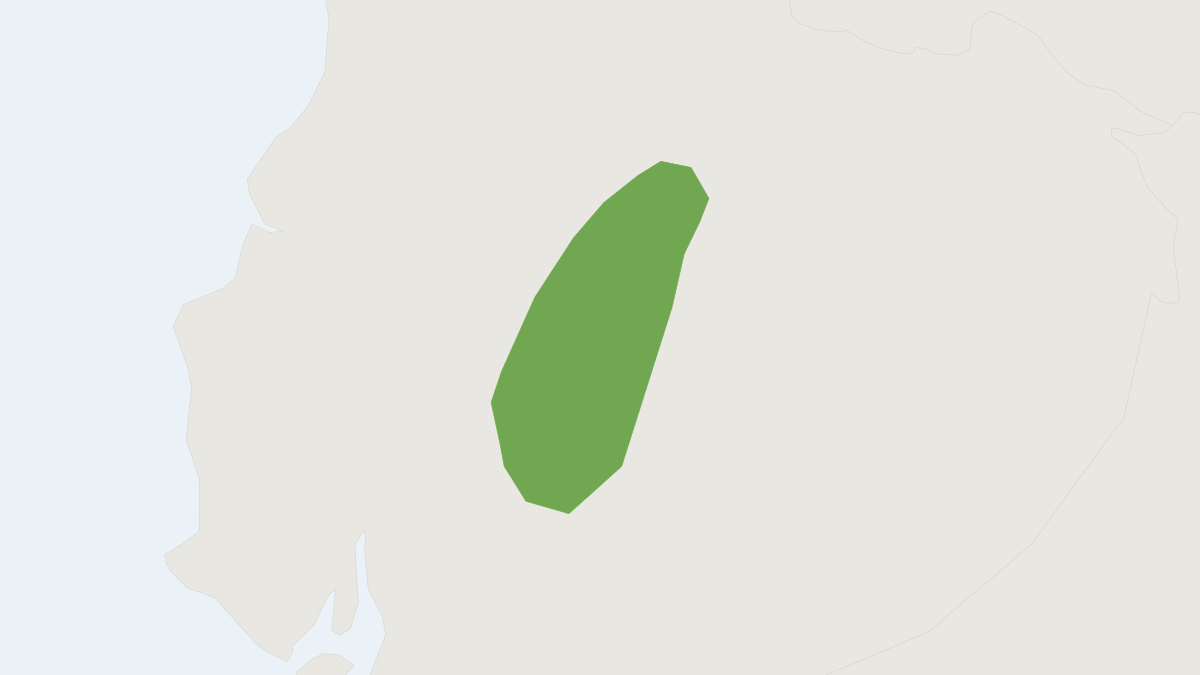 Range map of the Thomasomys erro (Thomasomys erro)