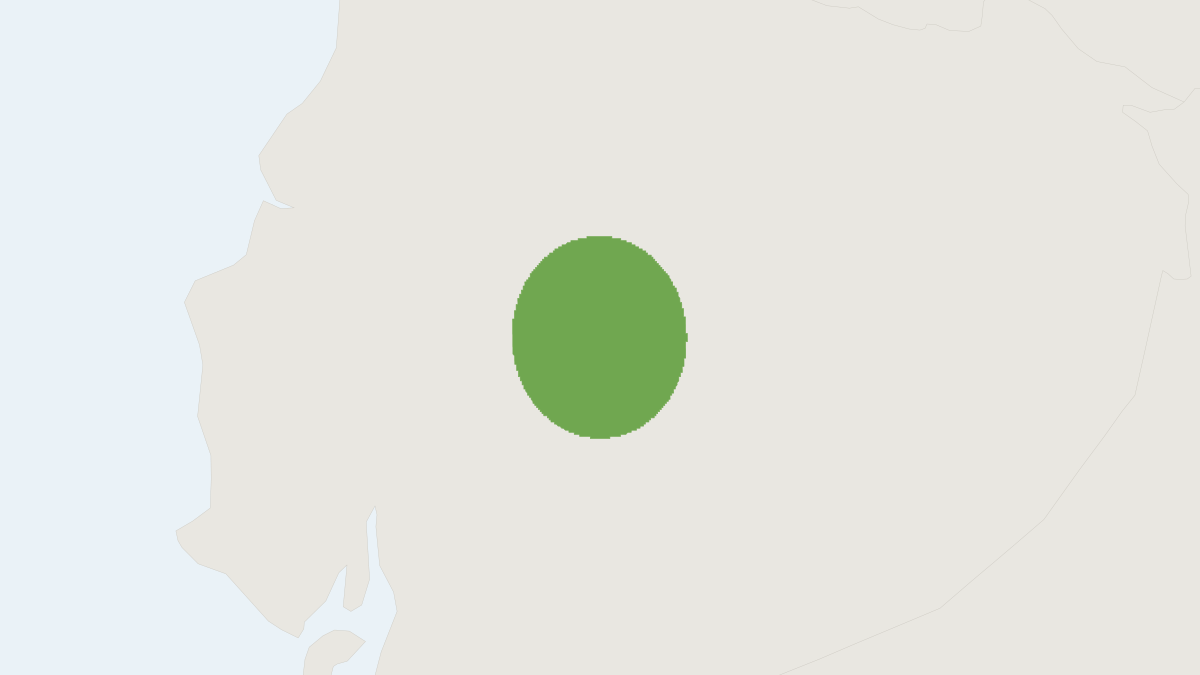 Range map of the Thomasomys fumeus (Thomasomys fumeus)