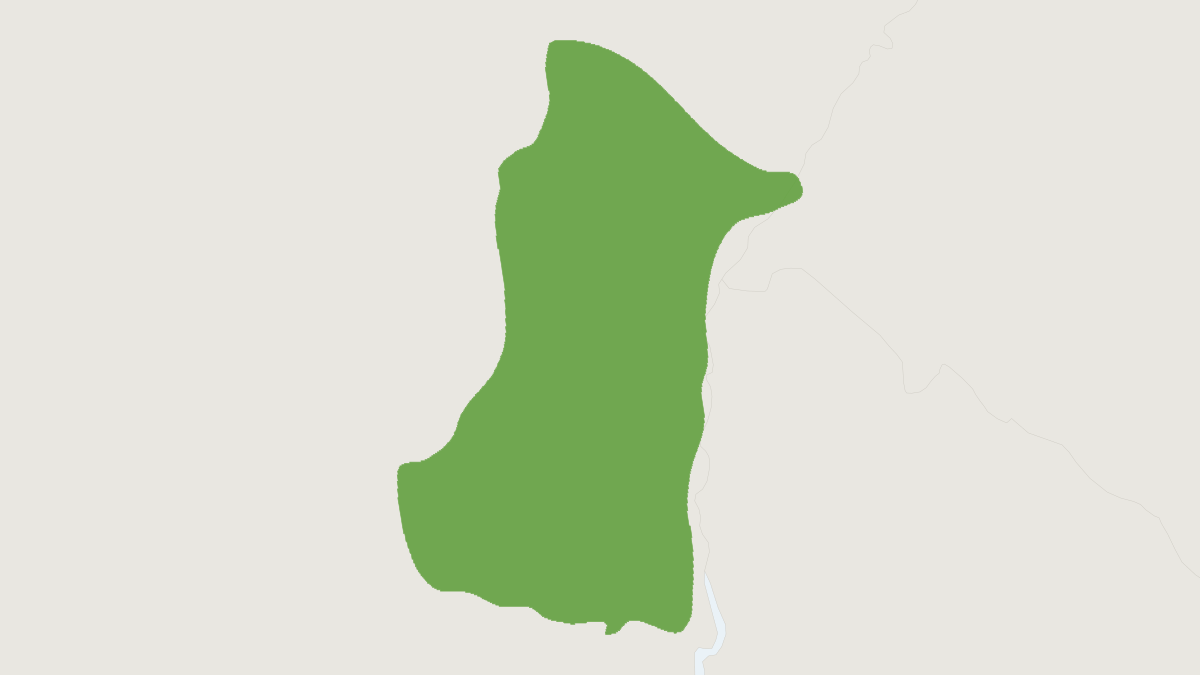 Range map of the Thylamys citellus (Thylamys citellus)