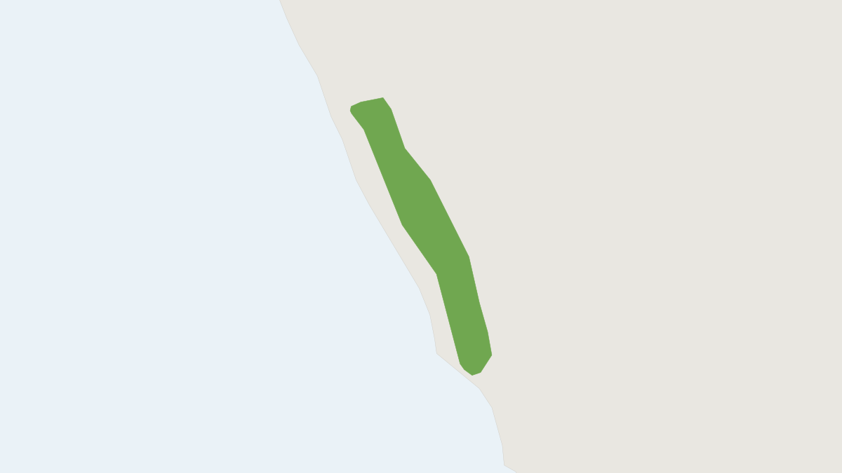 Range map of the Thylamys tatei (Thylamys tatei)