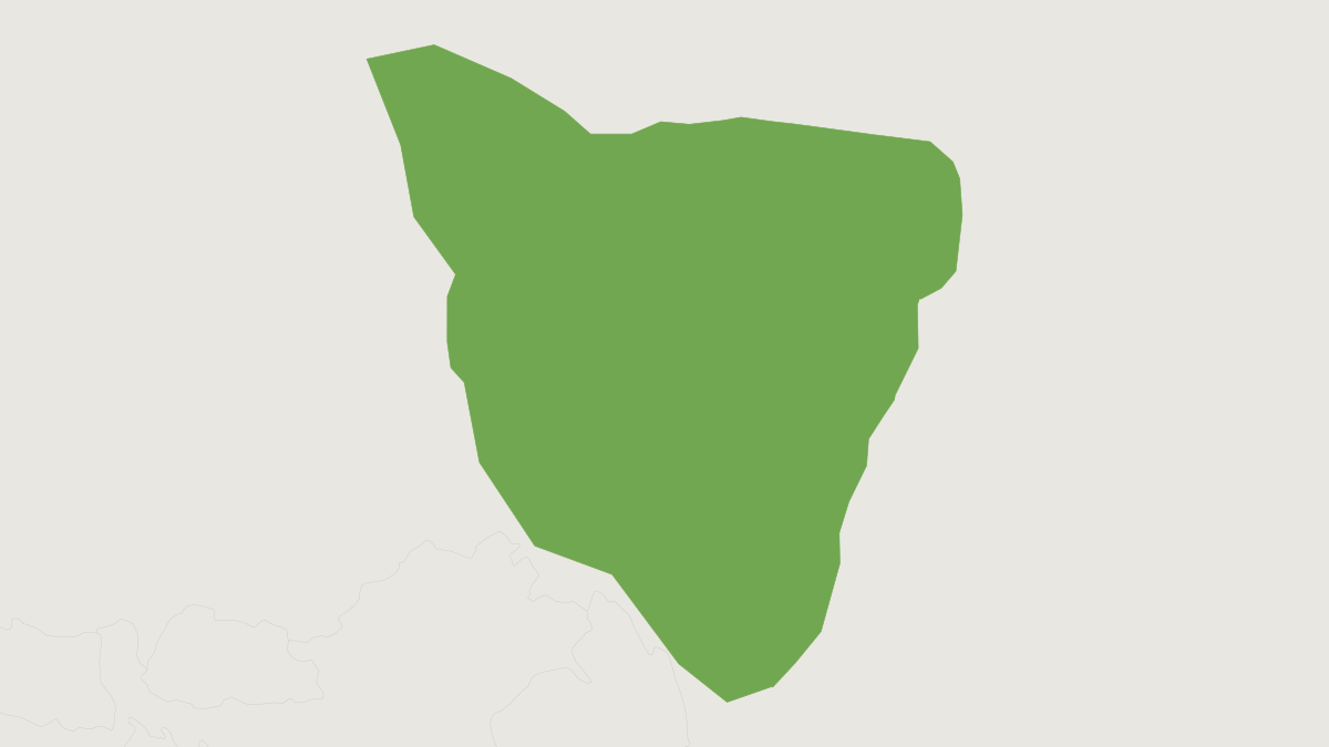 Range map of the Tibetan Shrew (Sorex thibetanus)