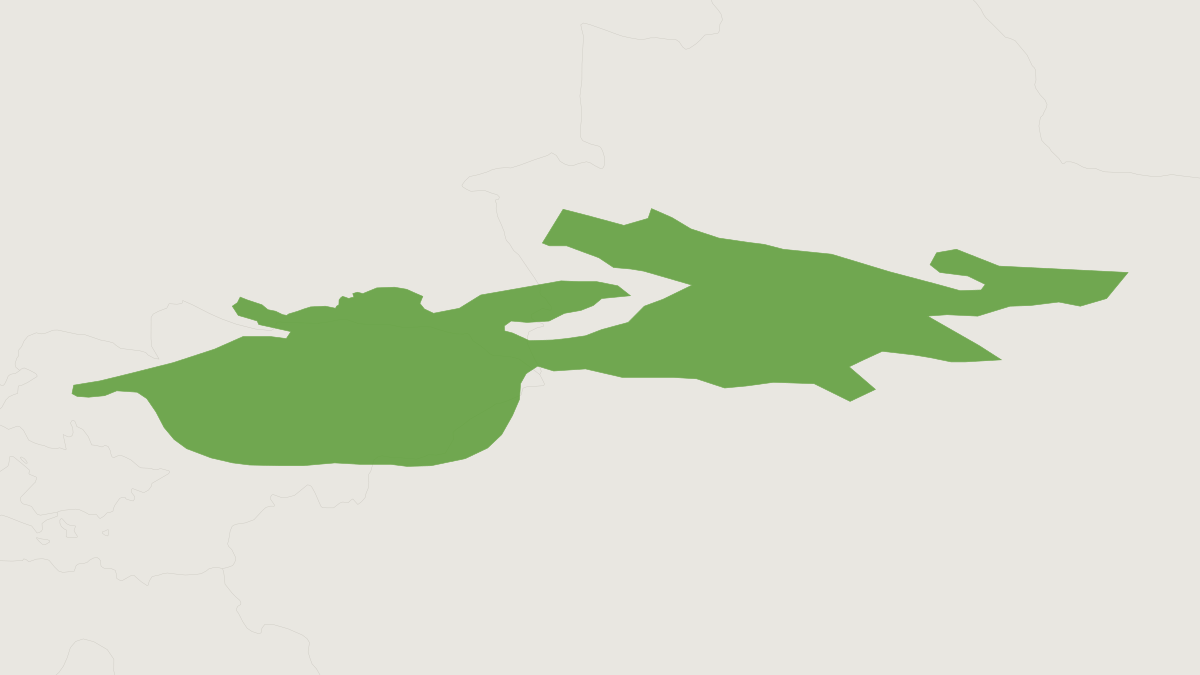 Range map of the Tien Shan Birch Mouse (Sicista tianschanica)