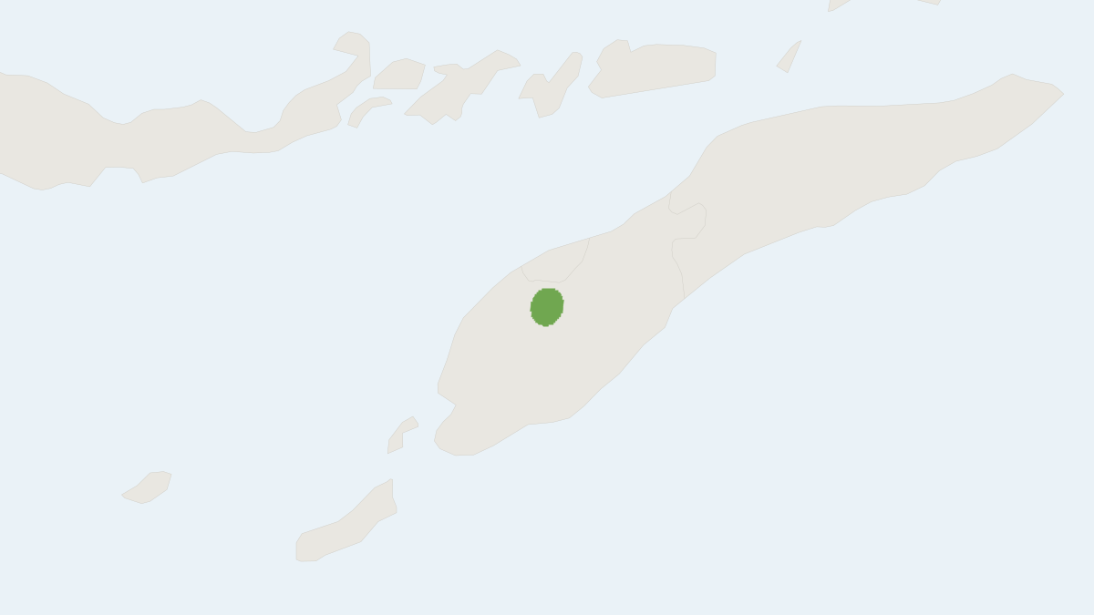 Range map of the Timor Forest Rat (Rattus timorensis)