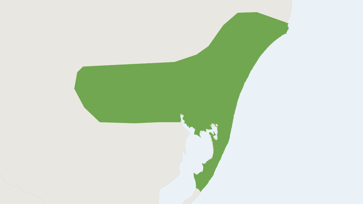 Range map of the Tiny Tuco-tuco (Ctenomys minutus)