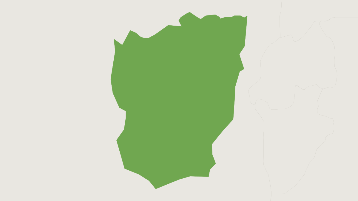 Range map of the Ulindi River Red Colobus (Piliocolobus lulindicus)