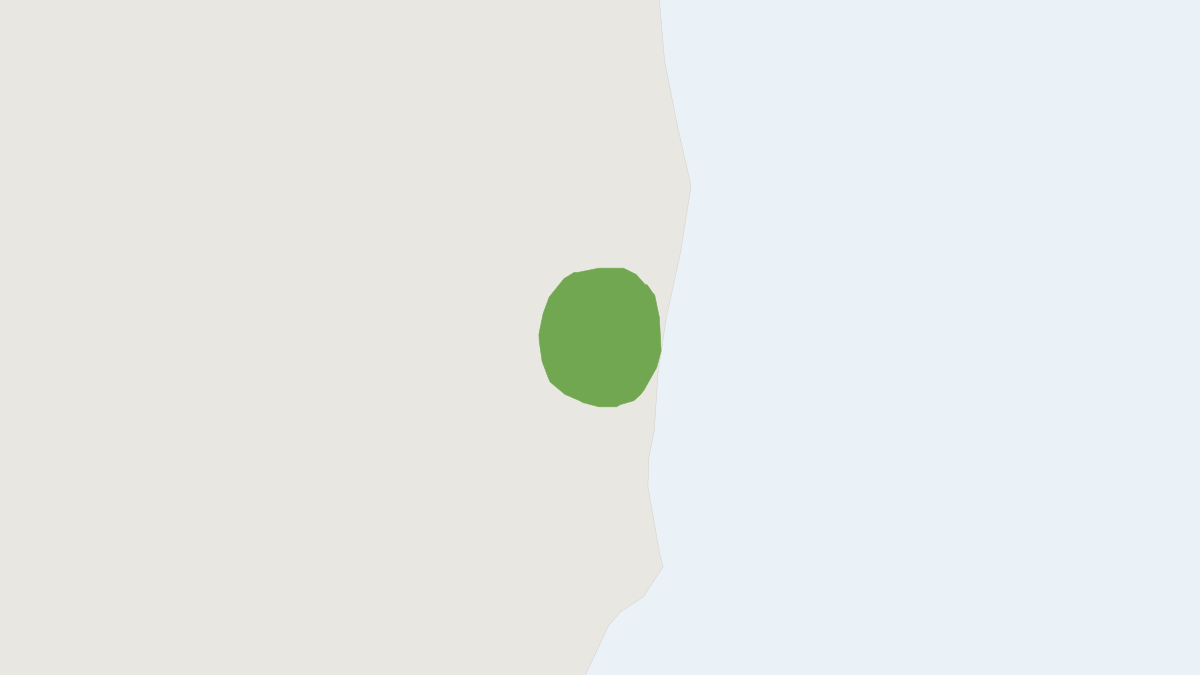 Range map of the Unicolored Tree Rat (Phyllomys unicolor)