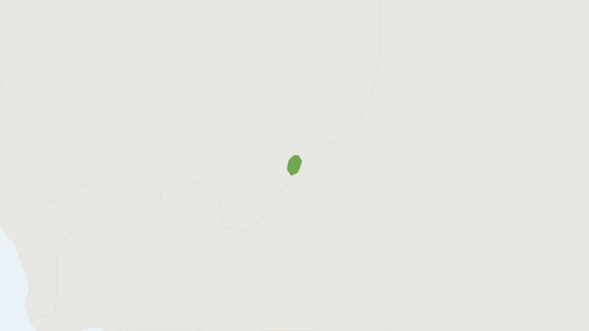 Range map of the Velvet African Climbing Mouse (Dendroprionomys rousseloti)