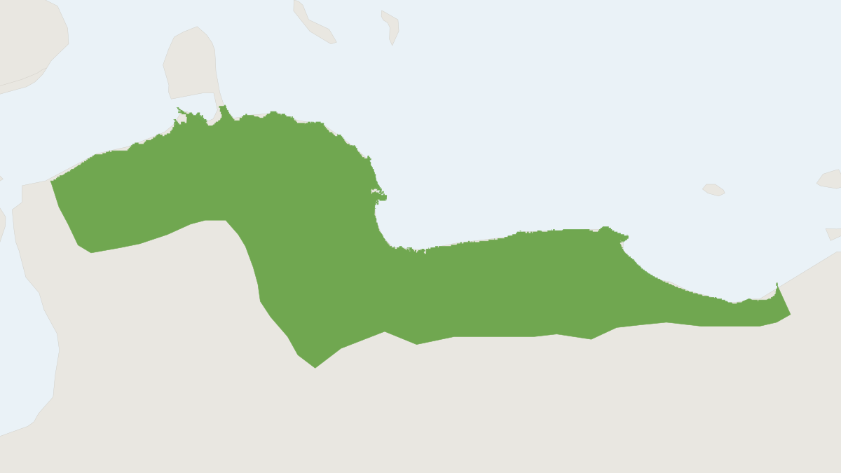 Range map of the Venezuelan Brown Capuchin (Cebus brunneus)