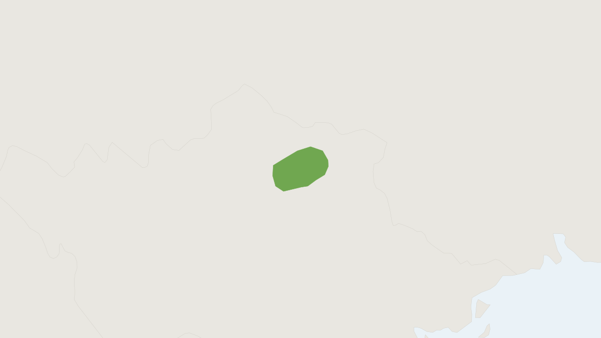 Range map of the Vietnamese Gymnure (Neohylomys vietnamensis)
