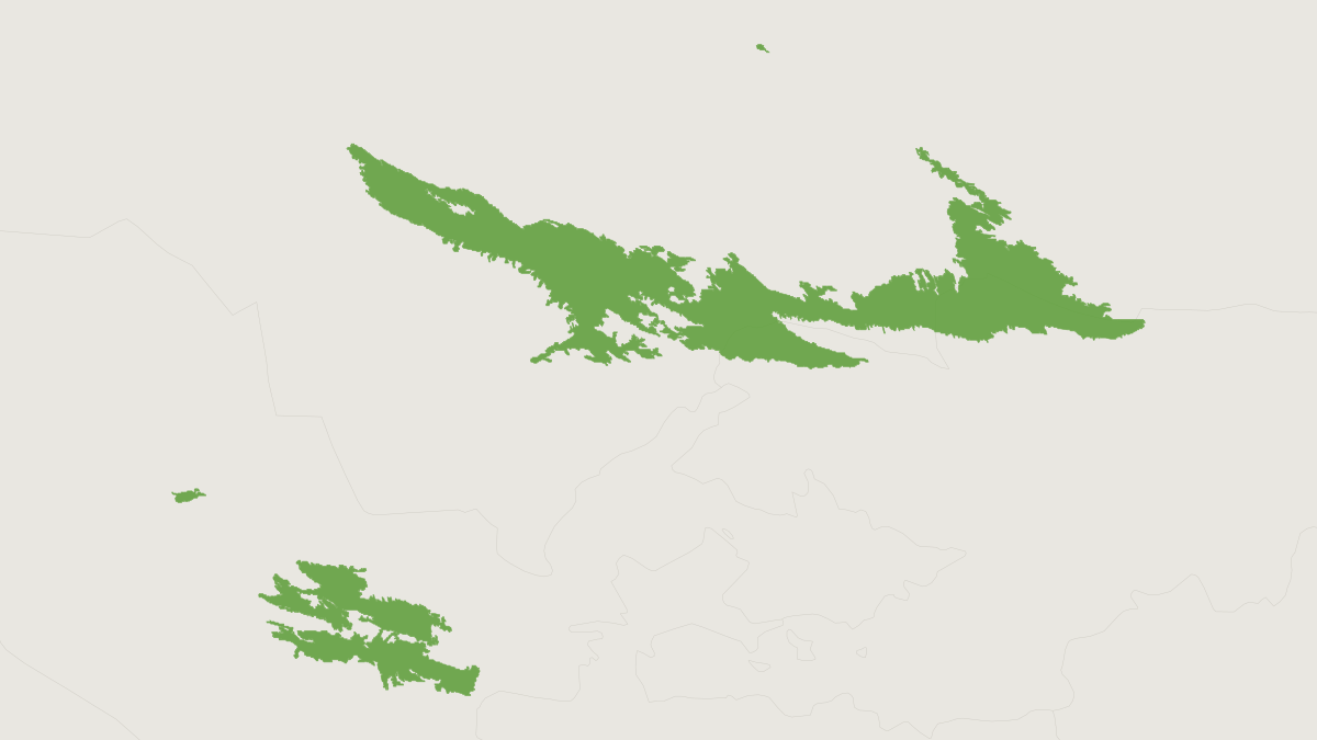 Range map of the Vinogradov's Jerboa (Scarturus vinogradovi) covering Kazakhstan, Turkmenistan and Uzbekistan